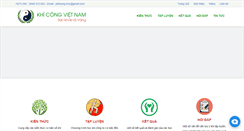 Desktop Screenshot of khicongvn.com